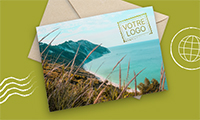 impression de cartes postales personnalis&eacute;es pour entreprise